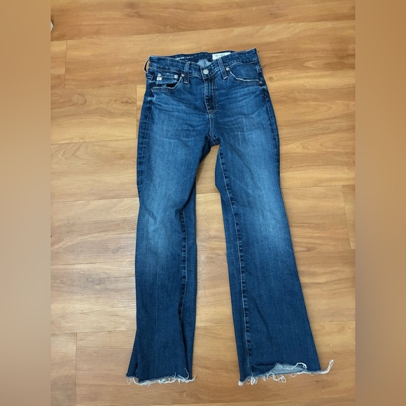 AG Adriano Goldschmied Farrah Boot Crop jeans Size 28 - Picture 1 of 6